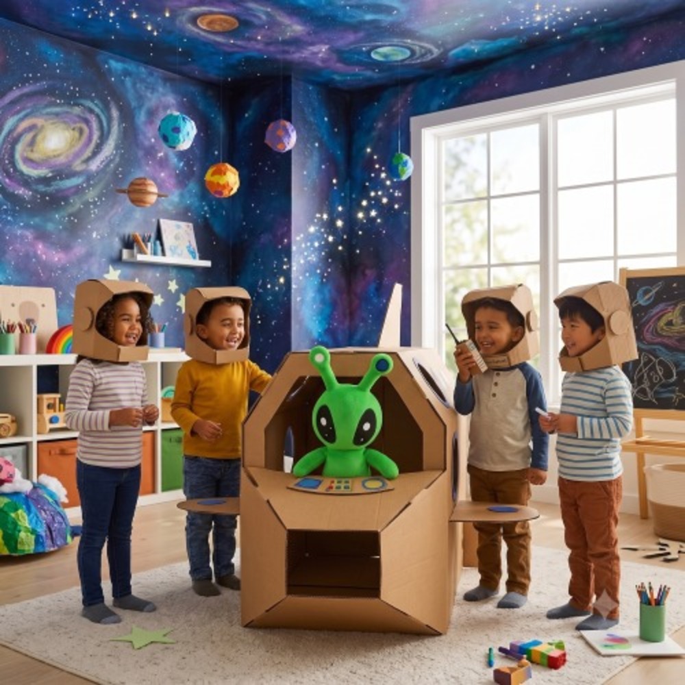 IKEA AFTONSPARV Alien Plush Soft Stuffed Toy Green Space Explorer Discontinued